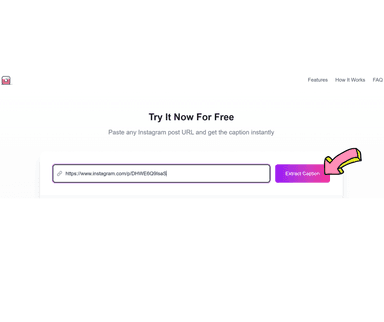 Copy Instagram Captions Instantly with IExtract
